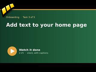 Task 3 of the 5-step setup checklist for a new website. The checklist is on the Onboarding page: https://help.intergine.com/s
