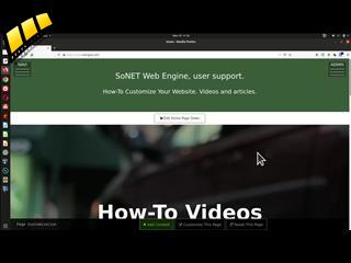This video shows you how to add MEDIA like pictures into the content areas.