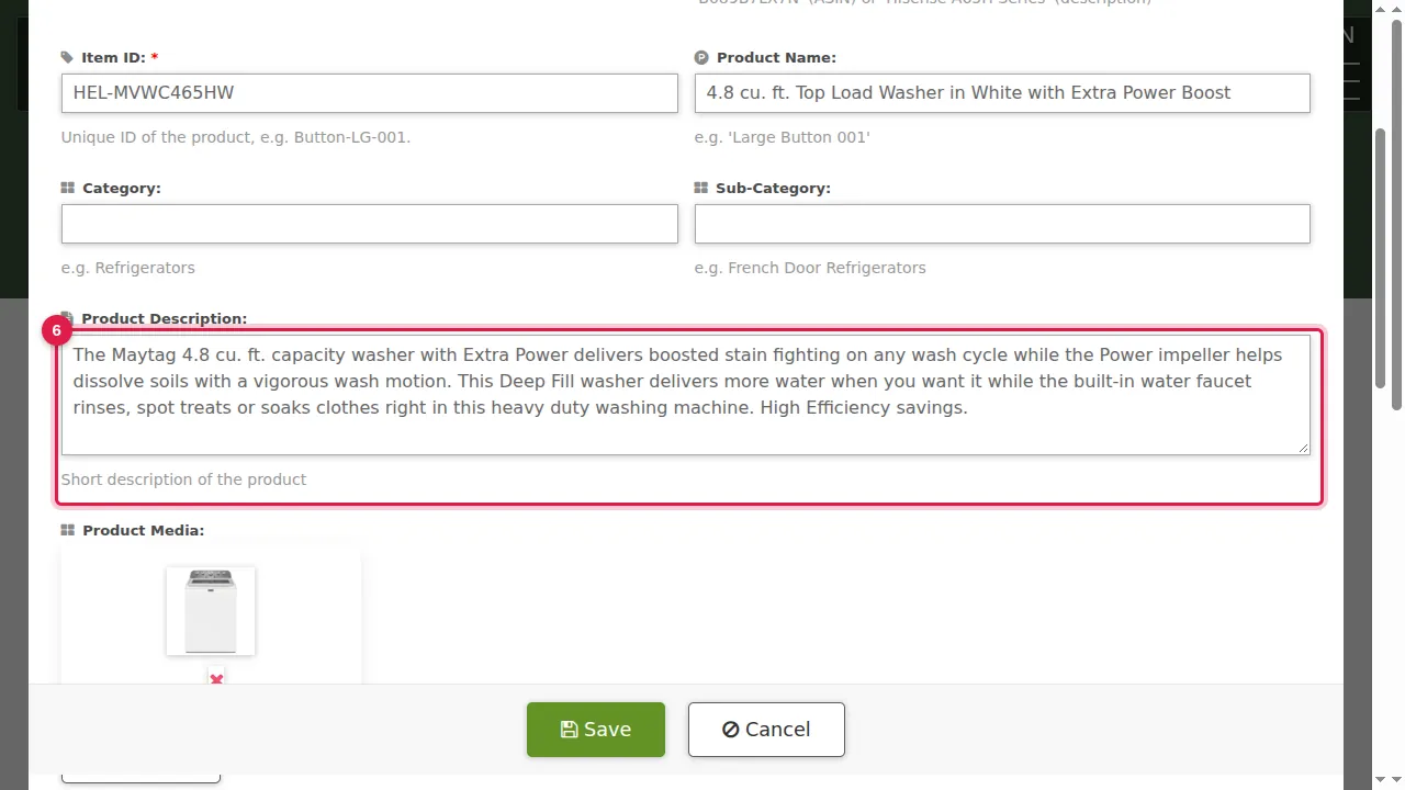 Step 6: The description comes from the internet: read it, and change it to your own words where needed.